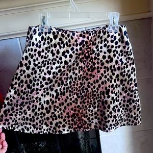 Princess Polly Silky Cheetah Mini Skirt